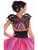 Sexy Adult Black and Purple Pixie Costume Lace Fairy Wings