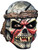 Adult Zombie Cowboy Warpath 3/4 Vinyl Costume Mask