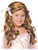 New Child Gracious Princess Maiden Brown Brunette Wig