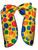 Adult Yellow Polka Dot Funny Clown Costume Vest Shirt