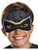 Childs Black Power Ranger Top-Of-Head Puffy Half Mask