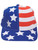 Patriotic American Red White And Blue Baseball Hat