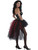 Gothic Vampire Dark Black and Red Tu Tu Burlesque Tutu Skirt