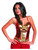 Womens Sexy Sassy Iron Man Mark 42 Bustier Costume