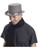 New Super Deluxe Gray Satin Magician Butler Formal Costume Top Hat