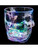 Light Up Skeleton Smiling Skull Glass Mug Cup Costume Accessory