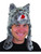 Plush Wolf Hat Novelty Cap Animal Beanie With Paws Costume Accessory