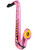 24" Inflatable Pink Jazz Instrument Costume Party Decoration Saxophone