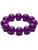 Women's Club Candy 80s or Rave Costume Purple Gumball Beaded Bracelet