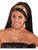 Womens Go Go Dancer Girl Gold Lame Head Band Costume Accessory