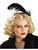 All That Jazz Classic 20s Flapper Girl Head Feather