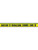 Biohazard Zombie Warning Caution Halloween Decoration Fright Tape