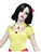 Adult And Teen Black Snow White Once Upon A Zombie Wig Costume Accessory