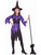 Child Girls Halloween Evil Spider Web Witch Costume
