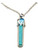 Women's Blue Fantasy Fairies Pendant Necklace Costume Accessory