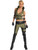 Deluxe Adult Womens Mortal Kombat SWAT Police Sonya Blade Sexy Costume