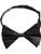 Roaring 20s Vintage Hollywood Deluxe Black Costume Bow Tie