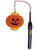 Halloween Pumpkin Jack-O-Lantern On A Stick Candle Decoration