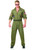 Adult Men's Top Gun Wing Man Fighter Pilot Ace Costume