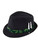 New Cannabis Marijuanna Fedora Hat With Joint Holders Costume Accessory