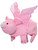 Unisex Animal Hat Funny Plush Flying Pig Party Hat Cap Costume Accessory