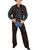 Men's Range Rider Cowboy Costume Brown Faux Suede Chaps and Vest