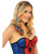 Deluxe Red And Blue Spider Girl Hair Extensions Costume Accessory