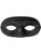 Adult or Child's Costume Accessory Black Glitter Domino Eye Mask