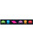 80's Retro Video Game Characters Party Tape Halloween Decoration 3" x 20'