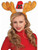 Deluxe New Brown Christmas Costume Reindeer Antlers Headband with Hat
