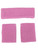80s Neon Pink Headband Wristband Athlete Tennis Player Costume Kit
