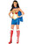 Womens Deluxe DC Comics Classic Wonder Woman Corset With Skirt Costume Set