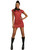 Womens Star Trek Into Darkness Deluxe Uhura Uniform Costume Red Dress