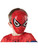 Childs Amazing Spiderman Molded Face Mask Costume Accessory