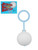 Jumbo Plastic Costume Accessory Blue Adult-Baby Rattle