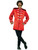 Mens Red 60s British Explosion Beatles Sgt Peppers Band Jacket Costume 42