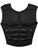Adult's Black Superhero Or Villain Muscle Chest Padded Shirt Costume Accessory