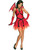 Women's Adult Devilish Desire Sexy Red Devil Costume