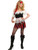 Adult Womens Classic Pirate Ship Crew Captain Tavern Wench Costume