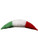 Italian Republic Flag Jumbo Tri-Color Moustache Costume Accessory