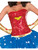 Adult Women's Sexy Deluxe Wonder Woman Sequin Corset Costume Accessory