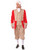 Adult Mens American Revolution Colonial British Red Coat Suit Uniform Costume