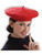 New Men's Women's Red French Beret Artist Costume Hat