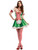 Womens Adult Sexy Peppermint Cutie Christmas Mrs Claus Costume