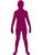 Childs Burgundy Full Body Jumpsuit I'm Invisible Disappearing Man Costume