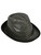 Funky Black Sequin Roaring 20s Gangster Fedora Hat
