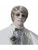 Adult Mens Ghostly Spirits Grey And White Gentleman Ghost Groom Prom Wig
