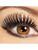 Women's Sexy Black and Silver Sparkle Fake Costume Tinsel Eyelashes