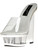 The PRISM-11 Sexy Womens 6" Silver and Clear Wedge Bottom With Clear Upper Shoes