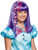 Child's Girls My Little Pony Twilight Sparkle Equestria Wig Accessory